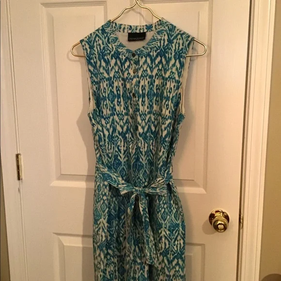 Cynthia Rowley | Dresses | Cynthia Rowley Ikat Linen Dress | Poshmark